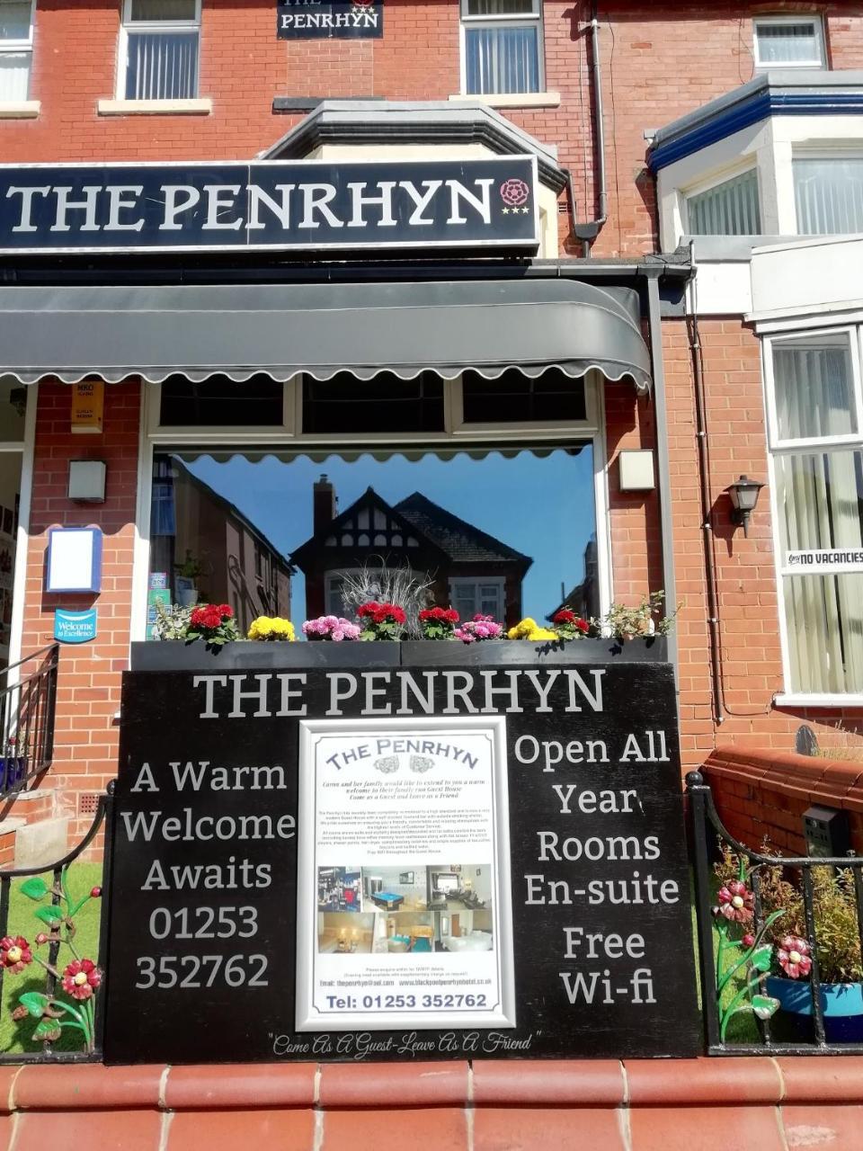 The Penrhyn Hotell Blackpool Exteriör bild